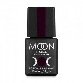 Гель-лак для нігтів Moon Full Сolor Hypoallergenic Winter 2021 Gel Рolish 673 брусничний темний, 8 мл