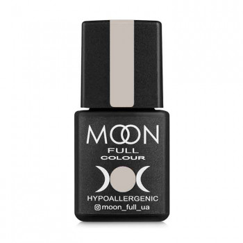 Гель-лак для нігтів Moon Full Opal Color Gel Рolish UV/LED, 502 безбарвний напівпрозорий з дрібним різнокольоровим шимером, 8 мл