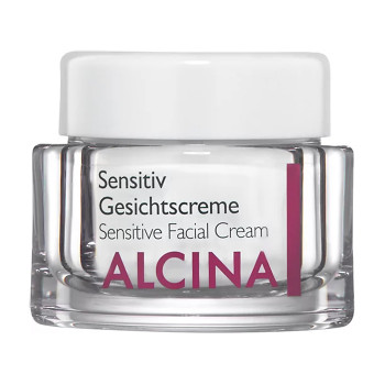 Крем для обличчя Alcina Sensitive Facial Cream для чутливої шкіри, 50 мл