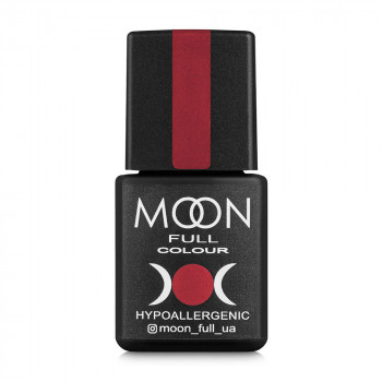 Гель-лак для нігтів Moon Full Color Hypoallergenic Gel Polish 204 кораловий, 8 мл