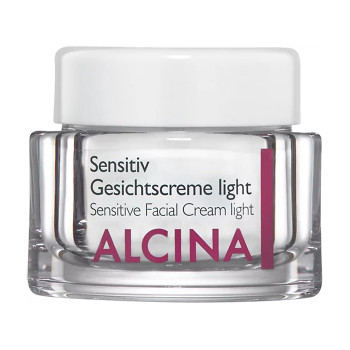 Крем для чутливої шкіри обличчя Alcina Sensitive Facial Cream Light, 50 мл