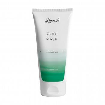 Глиняна маска для обличчя Lapush Green Clay Mask із зеленою глиною та спіруліною, 50 мл