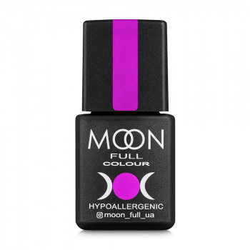 Гель-лак для нігтів Moon Full Color Hypoallergenic Gel Polish 163 яскраво-бузковий, 8 мл