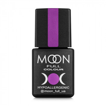 Гель-лак для нігтів Moon Full Color Hypoallergenic Gel Polish 162 пастельний бузковий, 8 мл
