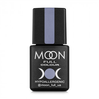 Гель-лак для нігтів Moon Full Color Hypoallergenic Gel Polish 149 сіро-блакитний з бузковим відтінком, 8 мл