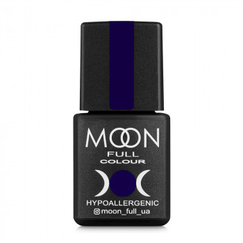 Гель-лак для нігтів Moon Full Color Hypoallergenic Gel Polish 176 порохова синь, 8 мл