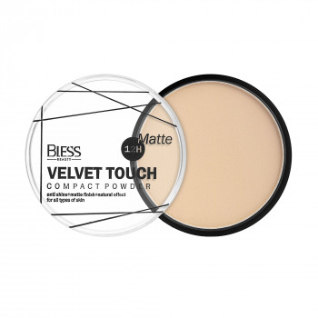 Компактна пудра для обличчя Bless Beauty Velvet Touch 105, 10 г