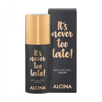 Сироватка для обличчя Alcina It's Never Too Late Anti-Wrinkle Serum з пептидами, 30 мл