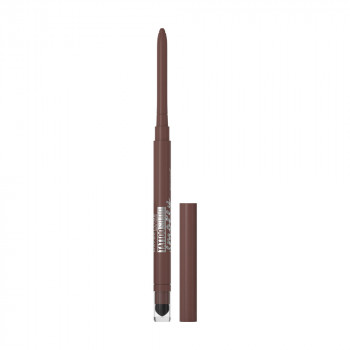 Автоматичний стійкий гелевий олівець для повік Maybelline New York Tattoo Liner Automatic, 040 Коричневий, 1 г