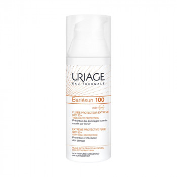 Сонцезахисний крем з екстремальним захистом Uriage Bariesun 100 Extreme Protective Fluid SPF 50+, 50 мл