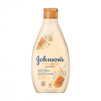 Доглядовий гель для душу JOHNSON'S Vita-Rich Смузі, з йогуртом, вівсом та медом, 750 мл