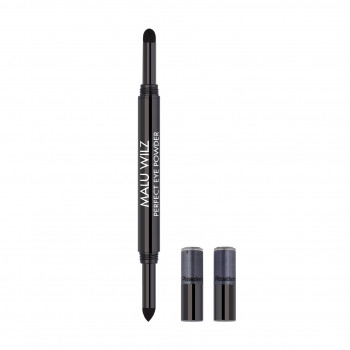Тіні-пудра для повік Malu Wilz Perfect Eye 65 Dark Grey Velvet, 0.8 г (змінний блок)