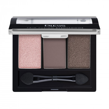 Тіні для повік Bless Beauty Color Effect Trio Fusion 01, 3.9 г