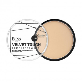 Компактна пудра для обличчя Bless Beauty Velvet Touch 101, 10 г