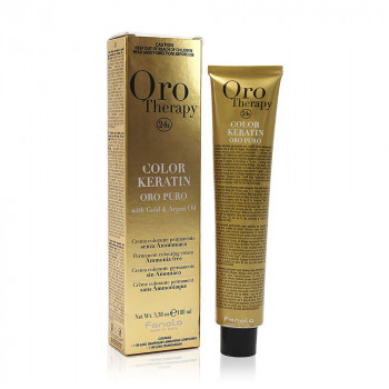 Безаміачна крем-фарба для волосся Fanola Oro Therapy Color Keratin Oro Puro 7.31 Blonde Sandy, 100 мл