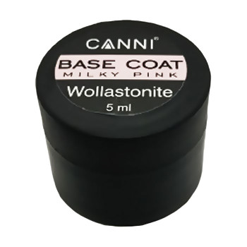 Відновлювальна база Canni Wollastonite Base 03 Milky Pink, 5 мл
