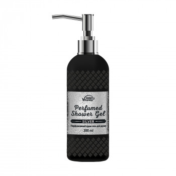 Парфумований крем-гель для душу Energy of Vitamins Perfumed Silver, 300 мл