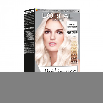 Стійка фарба для волосся L'Oreal Paris Preference Ультраплатиновий, 174 мл