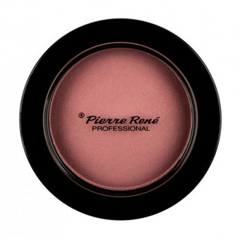 Компактні рум'яна для обличчя Pierre Rene Long Lasting Powder Blush 02 Pink Fog, 6 г