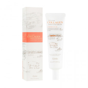 Крем для шкіри навколо очей Esfolio Collagen Daily Eye Cream з колагеном, для щоденного догляду, 60 мл