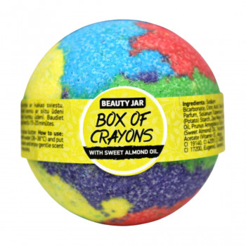 Бомбочка для ванни Beauty Jar Box Of Crayons, 150 г