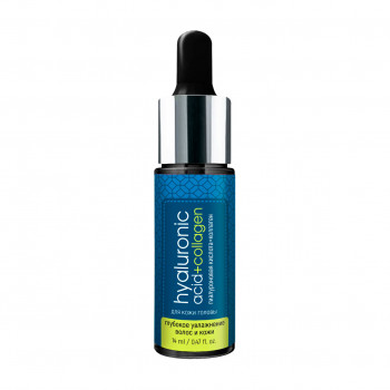 Сироватка для шкіри голови та волосся Pharma Group Laboratories Hyaluronic Acid + Collagen Гіалуронова кислота + колаген, 14 мл