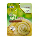 Тканинна маска для обличчя 3W Clinic Fresh Snail Mask Sheet з екстрактом муцина равлика, 1 шт