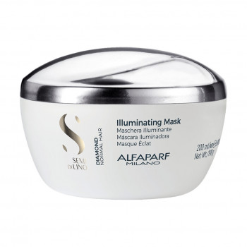 Маска для блиску волосся Alfaparf Semi Di Lino Diamond Illuminating Mask, 200 мл