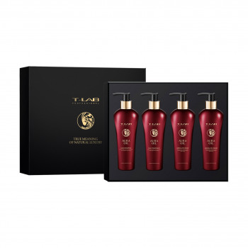 Набір для волосся та тіла T-LAB Professional Aura Oil Inspired, 4 предмети
