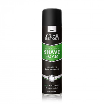 Піна для гоління LEZO Prime Sport For Men для чутливої шкіри, 200 г