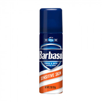 Чоловіча піна для гоління Barbasol Shaving Cream Sensitive Skin, 57 г