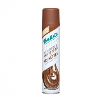 Відтінковий сухий шампунь Batiste Dry Shampoo and Hint of Colour for Brunettes для темного волосся, 200 мл