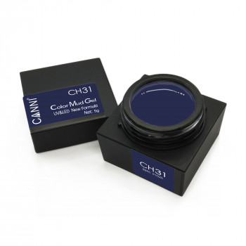Кольоровий мус-гель Canni Color Mud Gel CH31 чорничний, 5 г