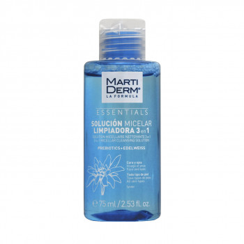 Очищувальний міцелярний розчин MartiDerm Essentials Cleansing Micellar Solution 3 в 1, 75 мл