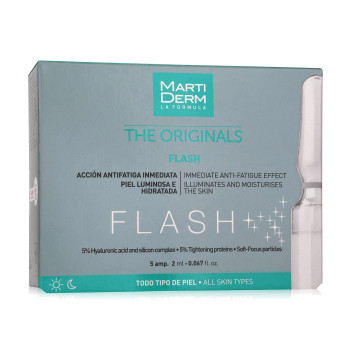 Ампули для шкіри обличчя MartiDerm The Originals Flash, 5*2 мл