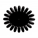 Палітра для лаків Ромашка Avenir Cosmetics чорна, 10 шт