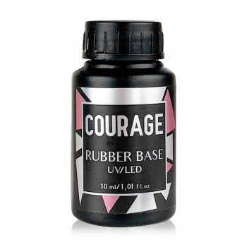 Каучукова база для гель-лаку Courage Rubber Base, 30 мл
