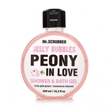 Гель для душу Mr.Scrubber Jelly Bubbles Peony in Love Shower & Bath Gel, 300 мл