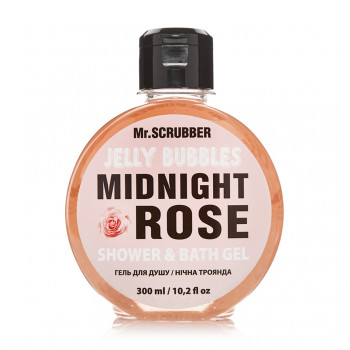 Гель для душу Mr.Scrubber Jelly Bubbles Midnight Rose Shower&Bath Gel, 300 мл
