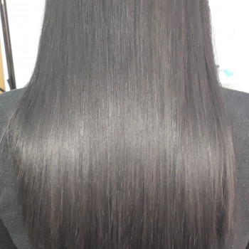 Кератиновое восстановление волос