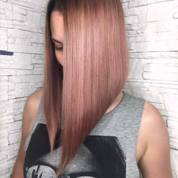 Женская стрижка прямые волосы, фото - Салон красоты Fargo