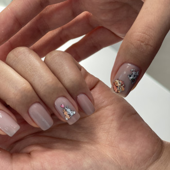 Коррекция ногтей + покрытие однотонный
                    Майстер манікюру Виктория Одеса