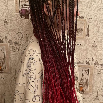 Афрокосички с канекалоном