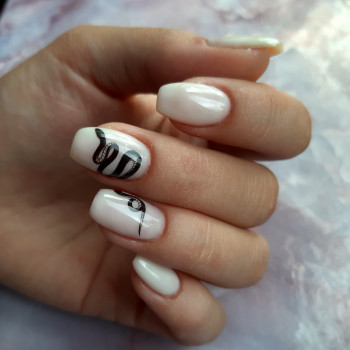 Маникюр+ слайде дизайн