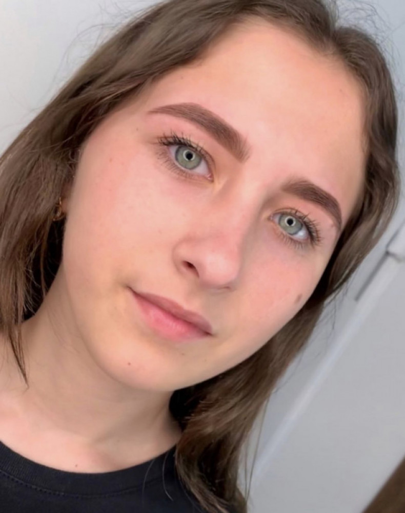 Корекція,архітектура брів,фарбування проф фарбою, фото -  