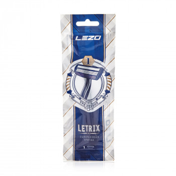 Одноразовий станок для гоління LEZO Letrix чоловічий, 1 шт