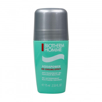 Дезодорант роликовий для чоловіків Biotherm Homme Aquapower Ice Cooling Effect 48H, 75 мл