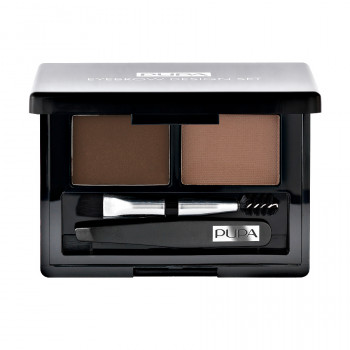 Набір для брів Pupa Eyebrow Design Set 02 Brown, 1.1 г