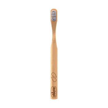 Дитяча зубна щітка Chicco Bamboo Toothbrush блакитна упаковка, від 3 років, 1 шт
