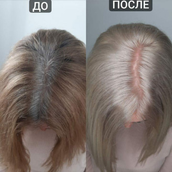 Окрашивание в блонд